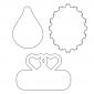 1.44 cm2 Domed Stickers